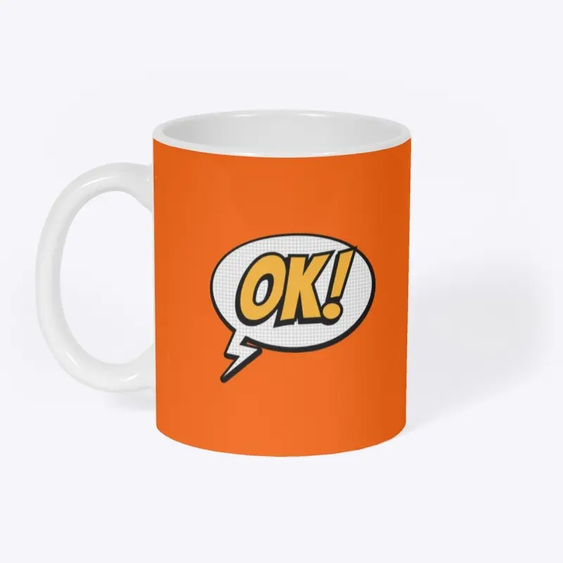 OK! Classic comics style design BUY NOW